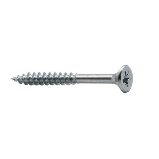 Vis agglo Fraisée CE PZ M6X80/50 ZING