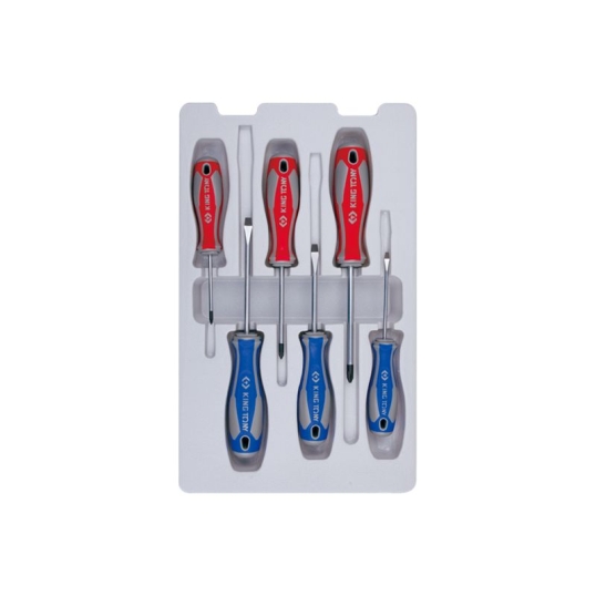 JEU DE TOURNEVIS A FENTE (3PCS) ET EMP. PH (3PCS)