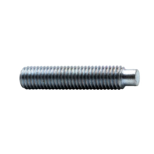 DIN 915  M10X40  45H Zingué bleu