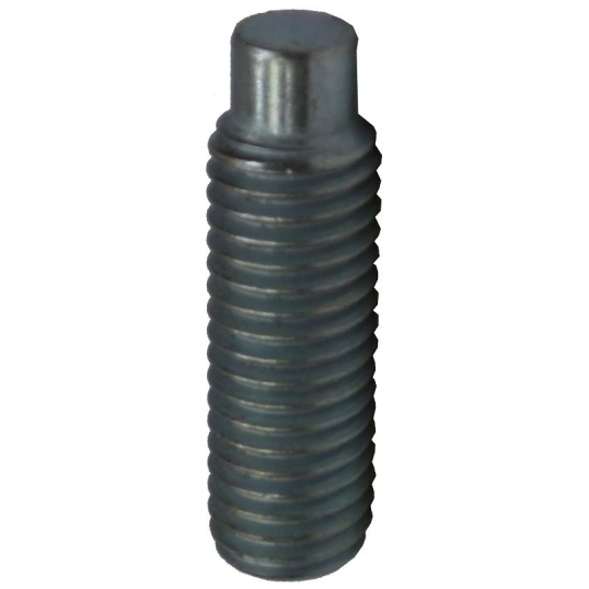 DIN 915  M5X10  45H Zingué bleu