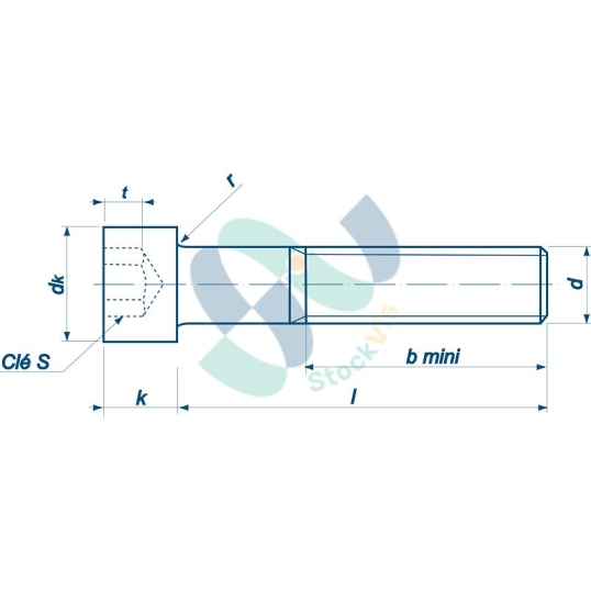 DIN 912 M12X60 PAS 150 CL12.9