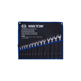 TROUSSE CLES MIXTES 8 A 10,19 A 21,22 A 24MM - 14 PCS