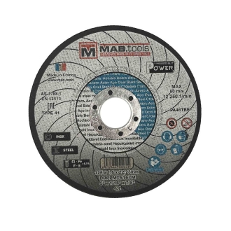Disque Tronc 125x1.6x22.23 ACIER/INOX power