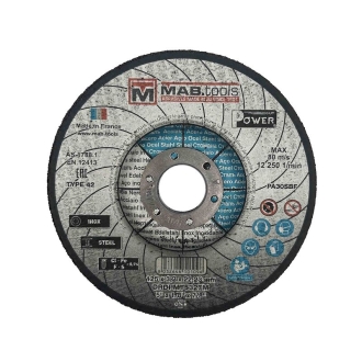 Disque Tronc 125X3.2X22.23 ACIER/INOX power
