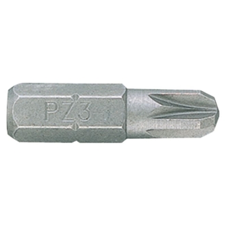 Embout de vissage POZIDRIV 1/4" PZ2