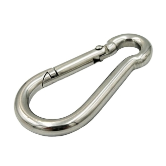 MOUSQUETON POMPIER M5X50 INOX A4