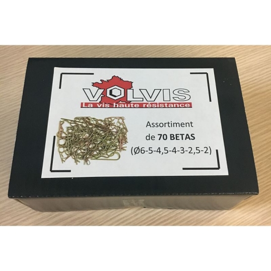 Boîte Beta 2 2,5 3 4 4,5 5 6 70 Pièces