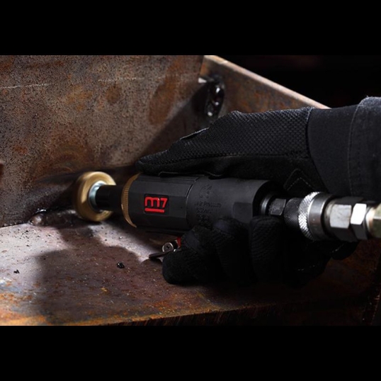 Meuleuse droite à pince