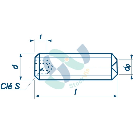 DIN 916 M24X60 PAS150