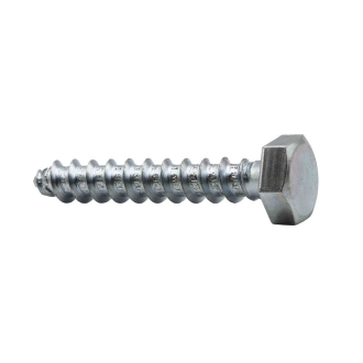 Tirefond DIN571 M10X70 Zinguée