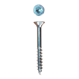 Vis agglo fraisée TX 3x10 zing bleu