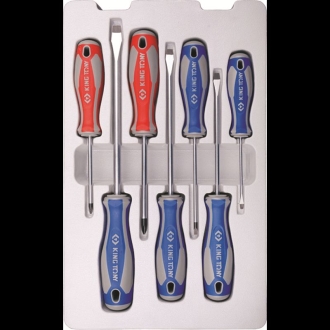 JEU DE TOURNEVIS A FENTE (5PCS) ET EMP. PH (2PCS)