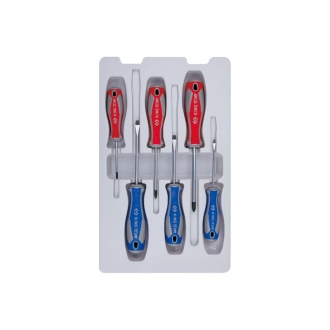 JEU DE TOURNEVIS A FENTE (3PCS) ET EMP. PH (3PCS)