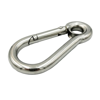 MOUSQUETON A OEIL M8X80 INOX A4