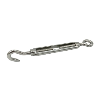 TENDEUR OEIL/CROCHET M8 INOX A4